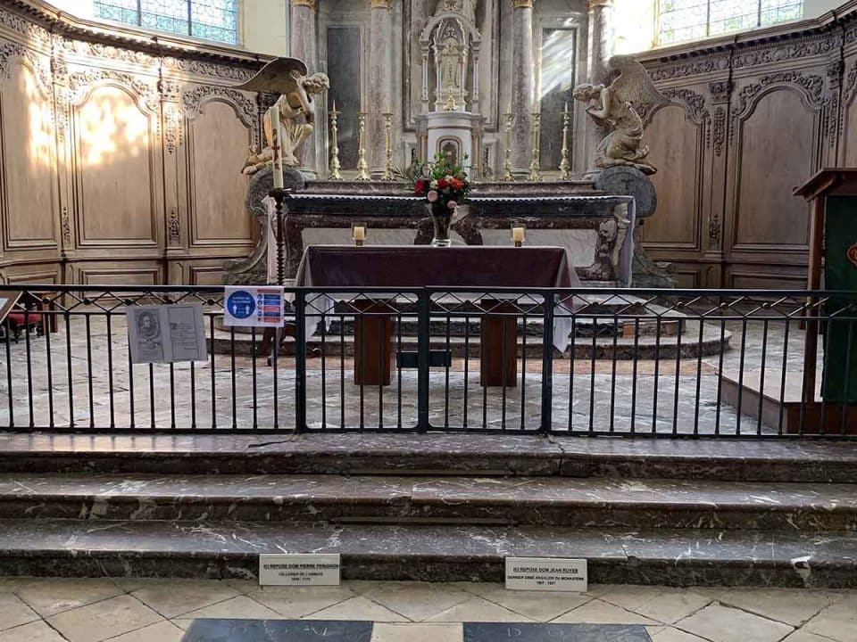 History of the Church of Dom Perignon, Histoire de l'Eglise de Dom Pérignon