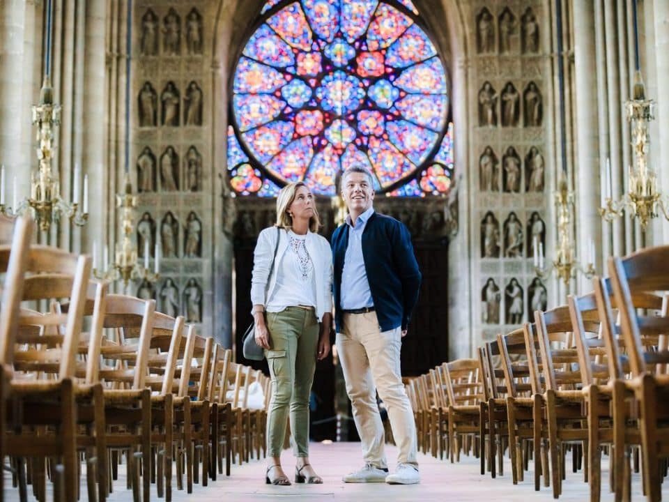 Visit the historic Cathedrale of Reims, Visite de la Cathédrale historique de Reims